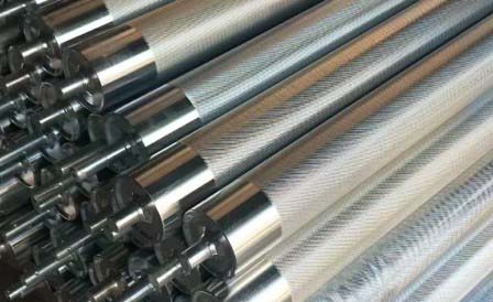 輥筒滾花加工廠家，輥筒鍍鋅加工，重型輥筒加工